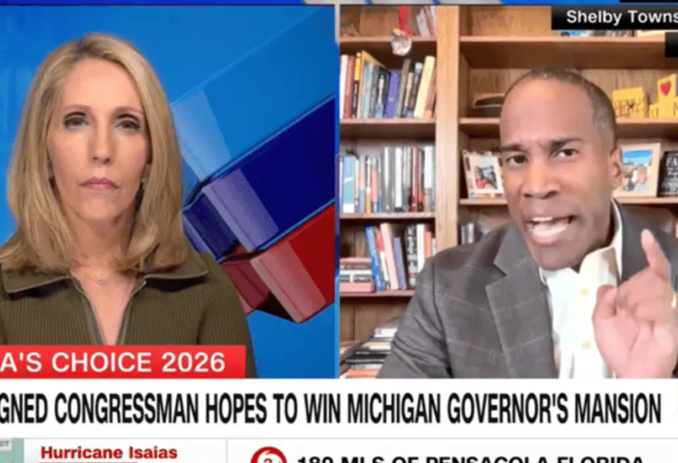 MAGA candidate gets more than he bargained for in tense exchange with CNN’s Dana Bash