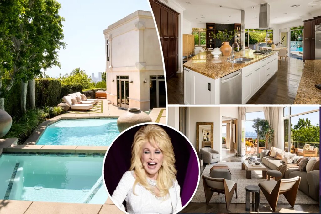 Inside Dolly Parton’s $8M Hollywood Hills hideaway with sweeping LA-to-ocean views