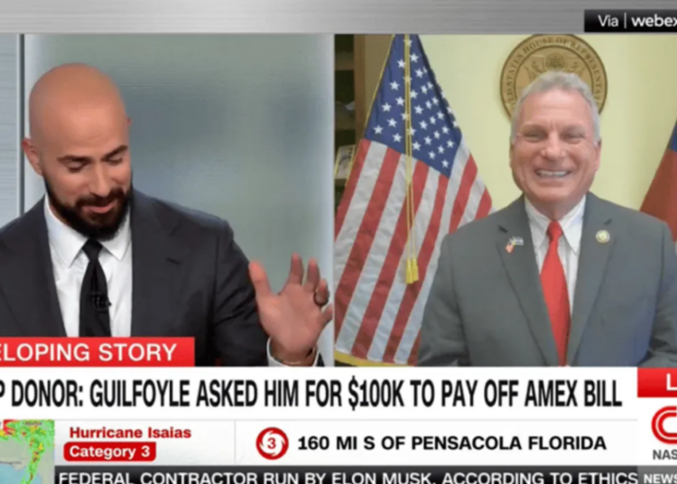 GOP rep’s unusual response to snowballing scandal catches CNN anchor off guard