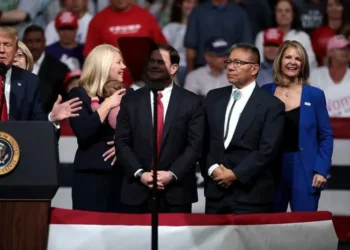 Republicans yank attack ad after blunder smears one of Trump’s own convention speakers