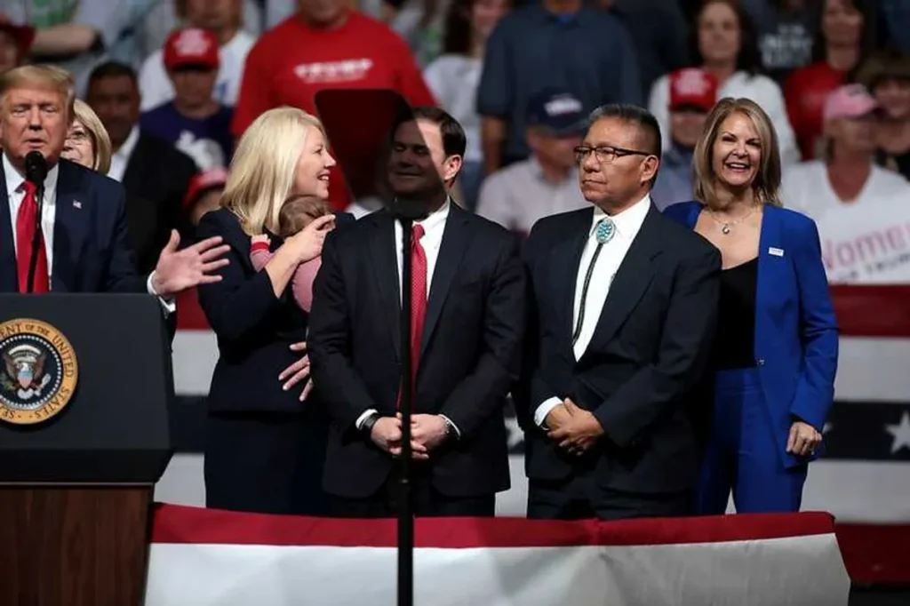 Republicans yank attack ad after blunder smears one of Trump’s own convention speakers