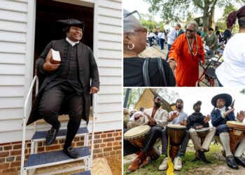 Churchgoers celebrate reconstruction of one of the oldest Black churches in the US