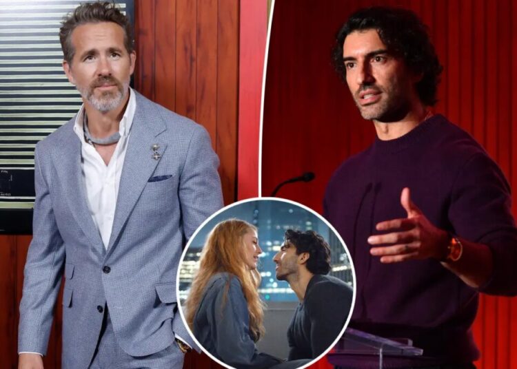 Ryan Reynolds goes after Justin Baldoni in newly unsealed text messages from Blake Lively court battle