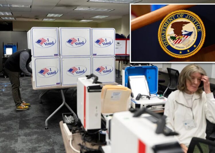 US judge rules DOJ using state voter rolls unconstitutional