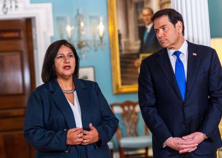 Rubio meets with leader of Venezuelan opposition negotiating team