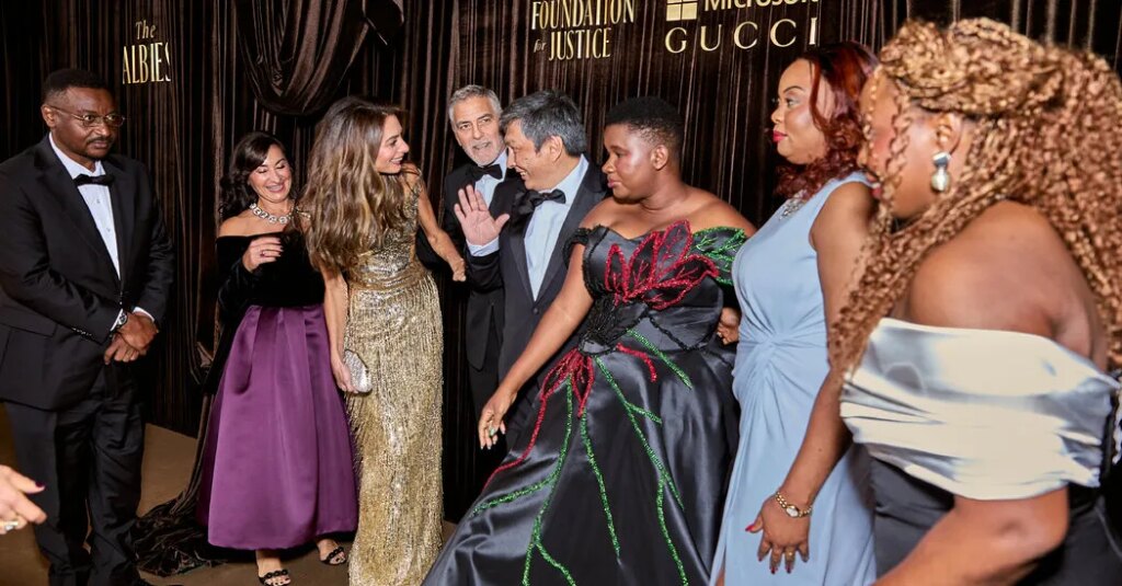 George and Amal Clooney’s Glittering Gala for Human Rights