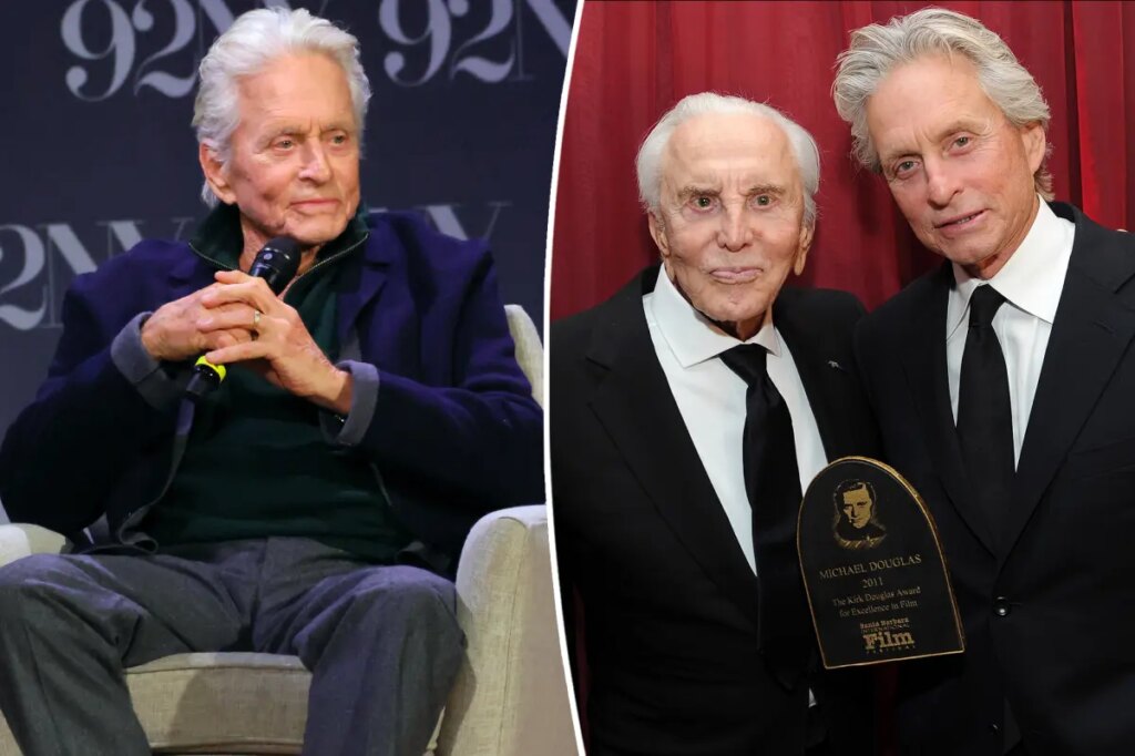 Michael Douglas rejects his ‘unfortunate’ nepo baby label — and why superstar dad Kirk was ‘worried’ about him