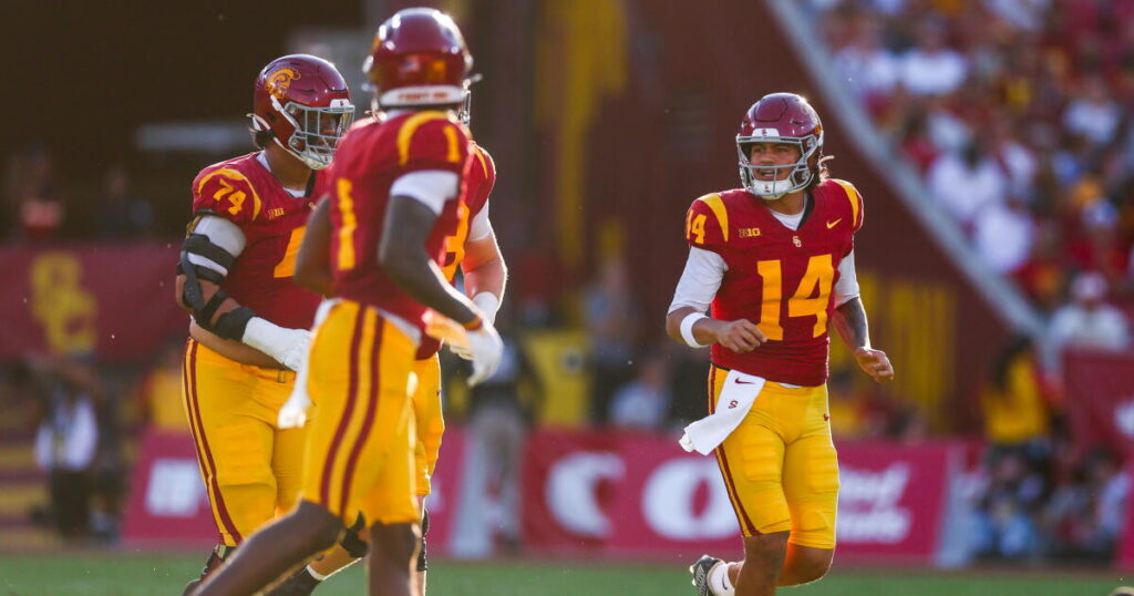 Trojans aim to prove they can stay poised amid constant pressure at packed Penn State