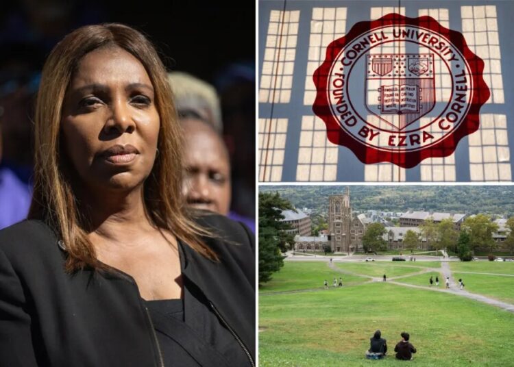 NY AG Letitia James hit with bar complaint for ‘flagrant violation’ in ‘Cornell 7’ case: ‘She must recuse herself’