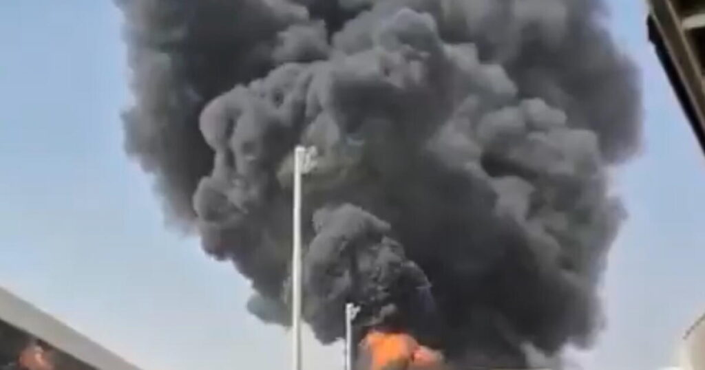 Missile strikes passenger terminal at airport in Saudi capital; many are wounded