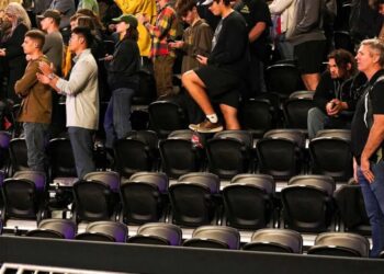 Trump delivers speech to rows of empty seats ‘deep in heart of Trump country’: report
