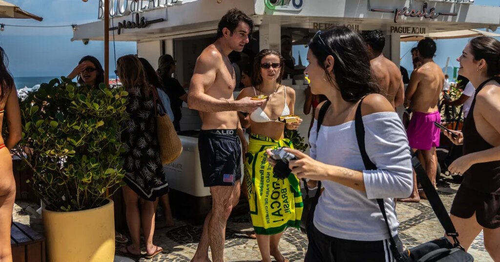 Conor Kennedy and Giulia Be Celebrate Marriage in Rio Amid Political Uncertainty