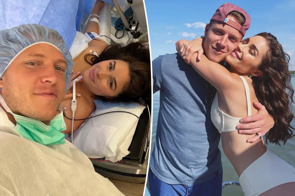 Olivia Culpo gives birth to second baby with husband Christian McCaffrey: ‘Heart is exploding’