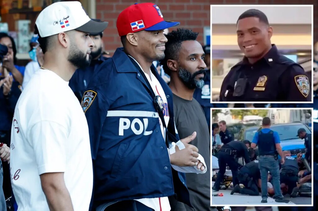 NYPD detective stabbed 7 times during brazen Bronx robbery tells The Post he’s on the mend