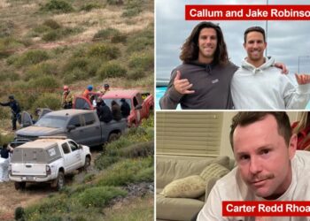 3 Mexican men found guilty of killing Australian brothers, US pal on surfing trip