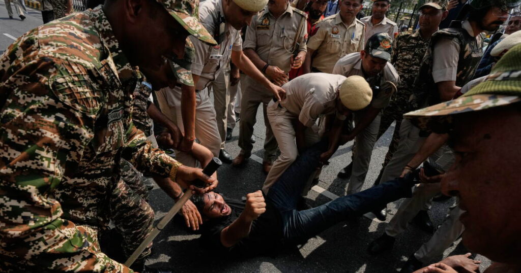 India cracks down on youth protests as anger grows against Modi and election chief