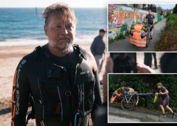 British veteran completes 28-year journey home walking across four continents