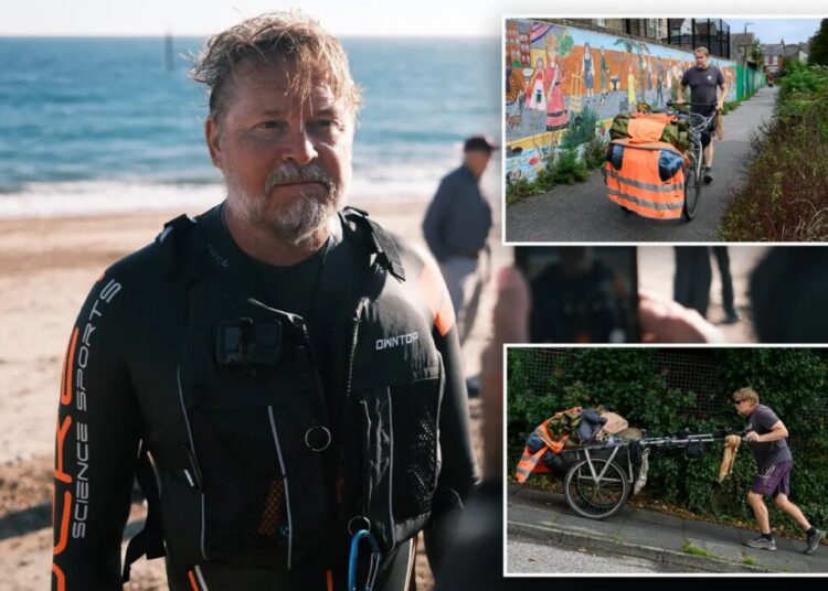 British veteran completes 28-year journey home walking across four continents