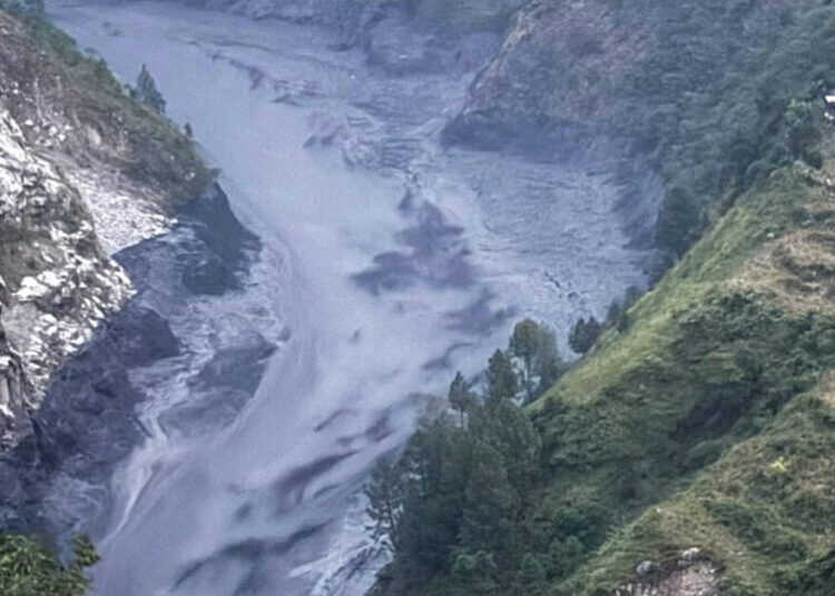 Villages evacuated as flash flood from Budhi Gandaki River hits northern Nepal