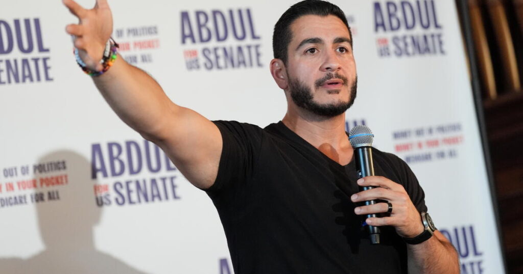 Republicans want Abdul El-Sayed to be the main character of the midterms. He’s happy to oblige