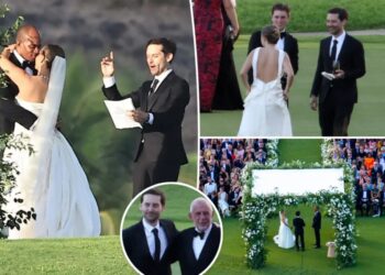 Tobey Maguire officiates ex-wife Jennifer Meyer’s star-studded Hawaii wedding to Geoff Ogunlesi