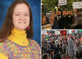 NYC teacher among protesters who disrupted vigil for victims of Oct. 7 Hamas massacre