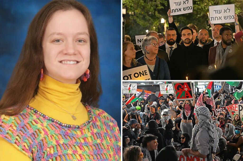 NYC teacher among protesters who disrupted vigil for victims of Oct. 7 Hamas massacre