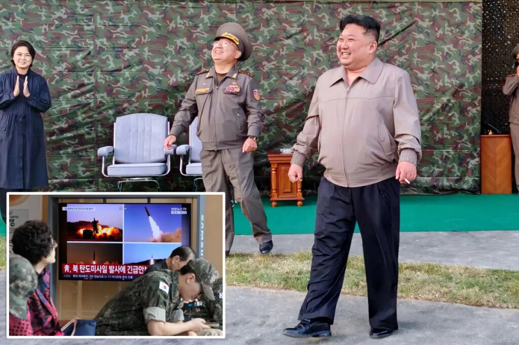 North Korea fires multiple ballistic missiles, adding to streak of weapons tests