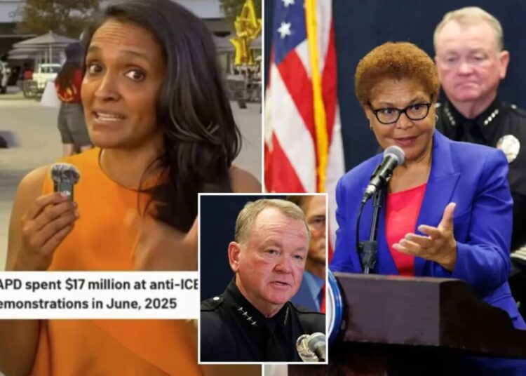 Karen Bass tears into Nithya Raman over flip-flop comments on LAPD chief Jim McDonnell