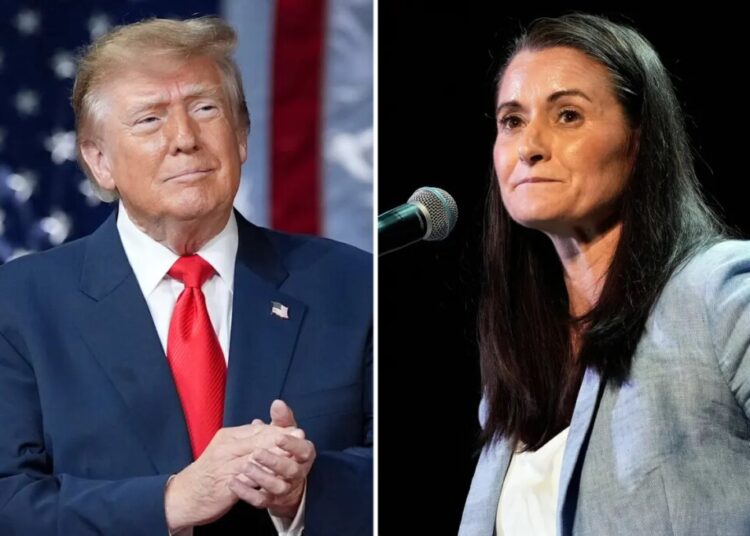 NY Rep. Lawler’s Democratic challenger Cait Conley claims Trump is the greatest threat to America