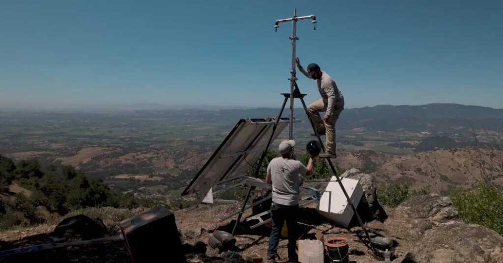 The Wildfire Hunters Putting Eyes in the Sky