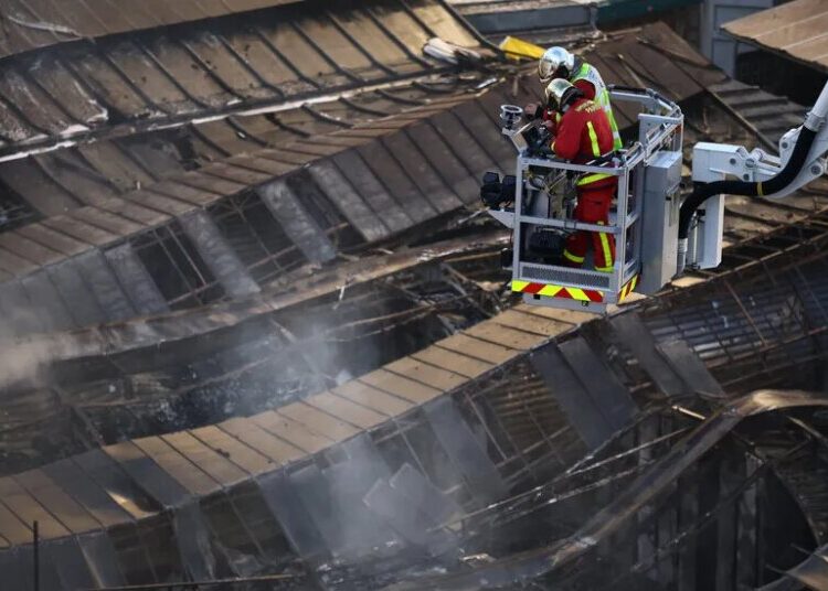 Fire Devastates the Oldest Covered Food Market in Paris