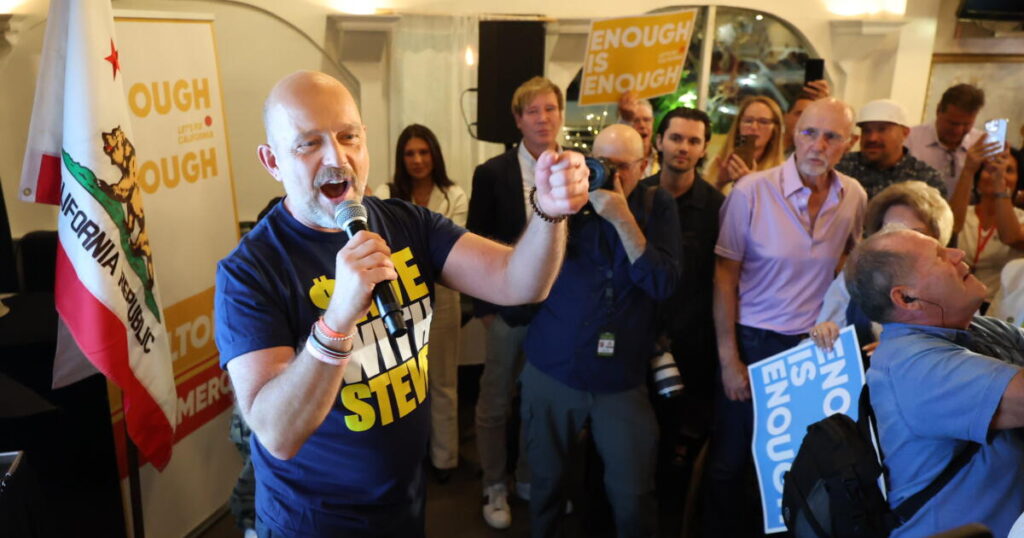 Republican Steve Hilton leans on cheeky ads, voter discontent in long-shot campaign for governor