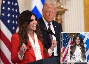 Kimberly Guilfoyle ‘on very thin ice’ with Trump after accusations of pay-to-play scheme as ambassador to Greece