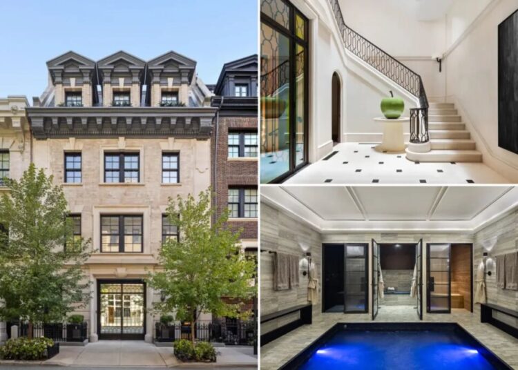Wall Street titan’s $80M bulletproof UES mansion could set Manhattan townhouse record