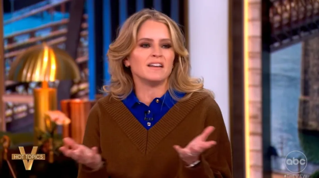 Sarah Haines on The View.