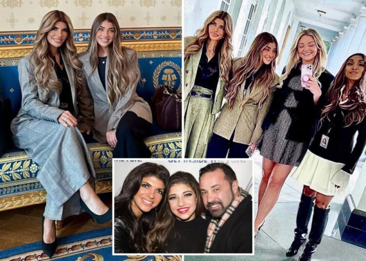 ‘RHONJ’ star Teresa Giudice spotted at White House with daughter after pardon plea for Joe: ‘Desperately needs him now more than ever’