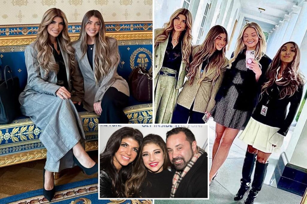 ‘RHONJ’ star Teresa Giudice spotted at White House with daughter after pardon plea for Joe: ‘Desperately needs him now more than ever’