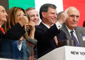 NYSE’s opening bell honors Italian Americans who beat stereotypes to reach pinnacle of finance