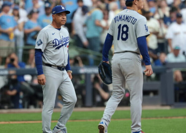 Yoshinobu Yamamoto chased early, Dodgers fall into two-game hole after Game 2 NLCS loss