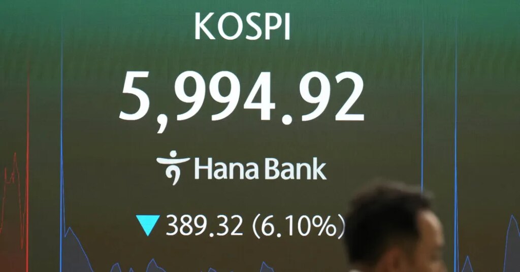 Chip Stocks Tumble on A.I. Spending Fears and Rising Chinese Competition