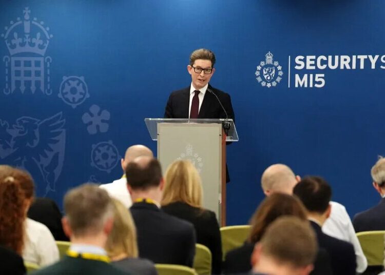 MI5 Chief Warns of Growing Iranian and Russian Threats to U.K.
