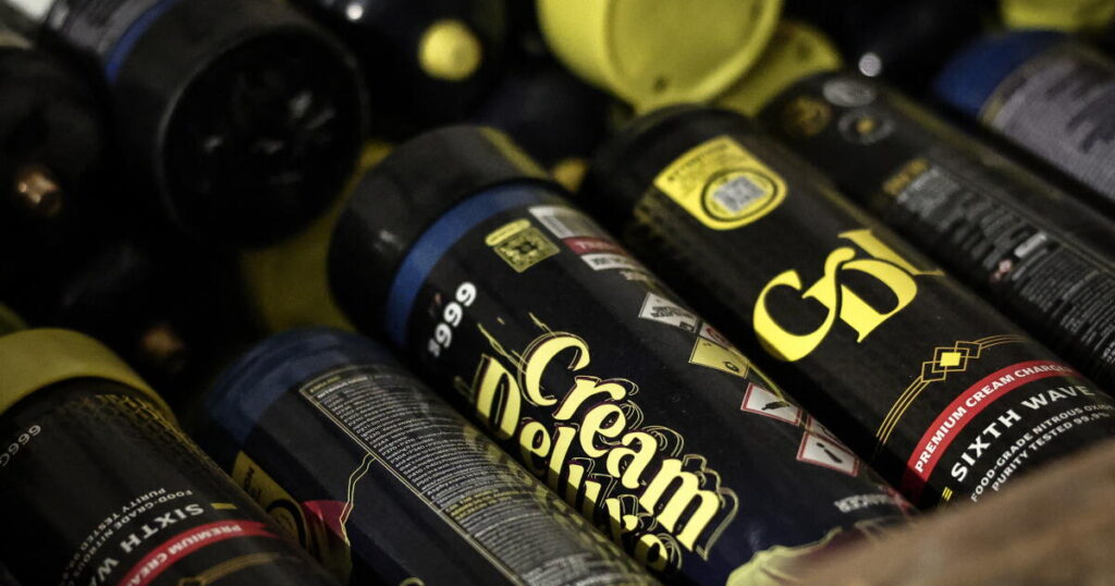 L.A. makes it a crime for cannabis and tobacco retailers to sell nitrous oxide