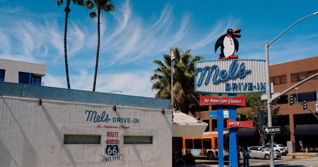 Mel’s Drive-In, Santa Monica’s landmark Route 66 diner, faces demolition. Can it be saved?