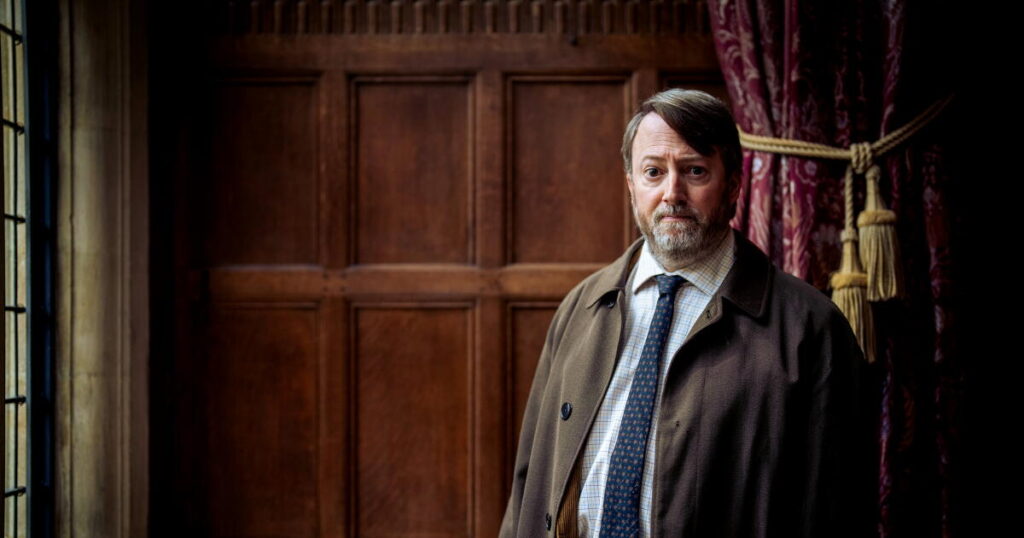David Mitchell loves TV, comedy and mystery. By starring in ‘Ludwig,’ he’s ‘completed the set’