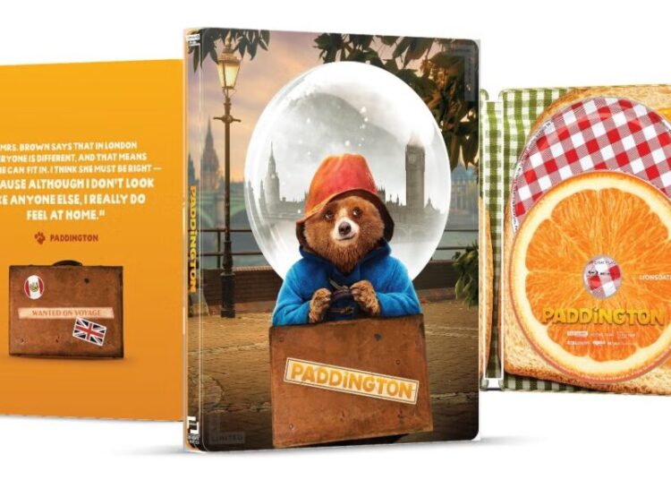 ‘Paddington’ Gets the Deluxe 4K Ultra HD Steelbook Treatment From Lionsgate Limited