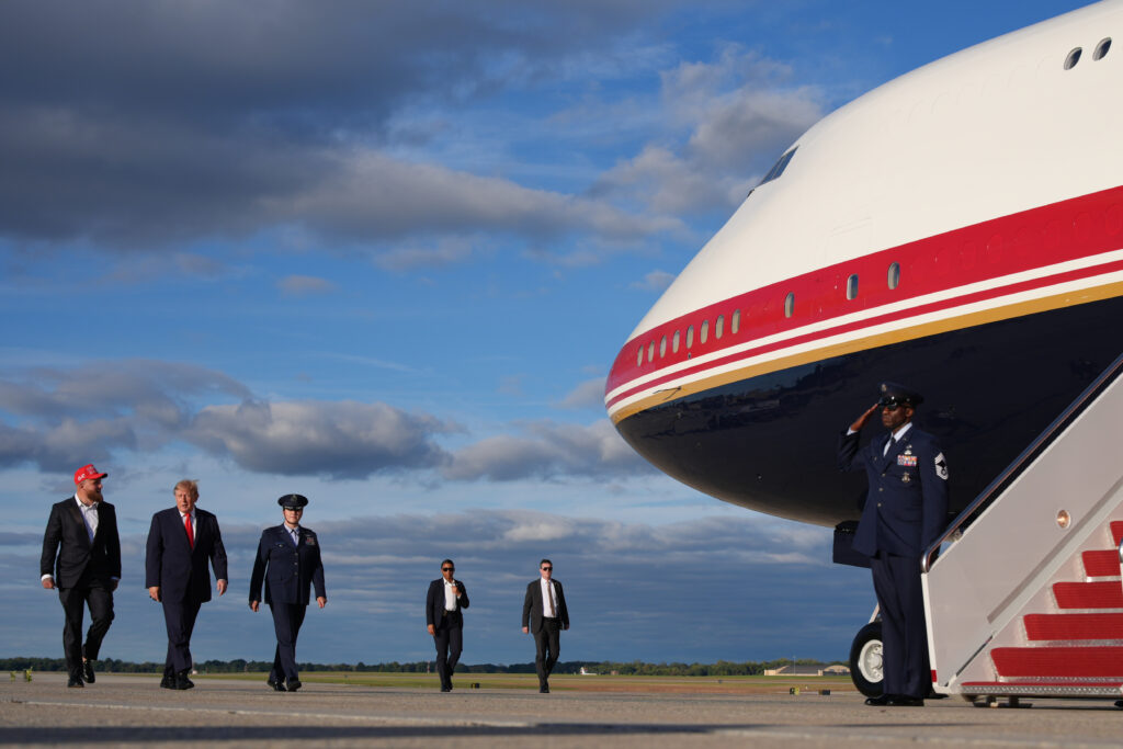 Trump to fly 3,400 miles to Alaska in hopes of saving a Senate seat