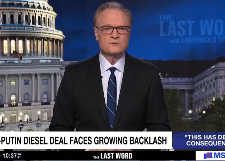 Lawrence O’Donnell Labels Trump a ‘Pathological Liar’ Over Russian Oil Deal, Ukraine Cease-Fire