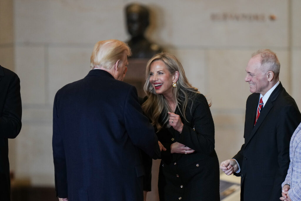 House Speaker Mike Johnson’s wife ministers to Hill staffers, but nonprofit funding is a mystery