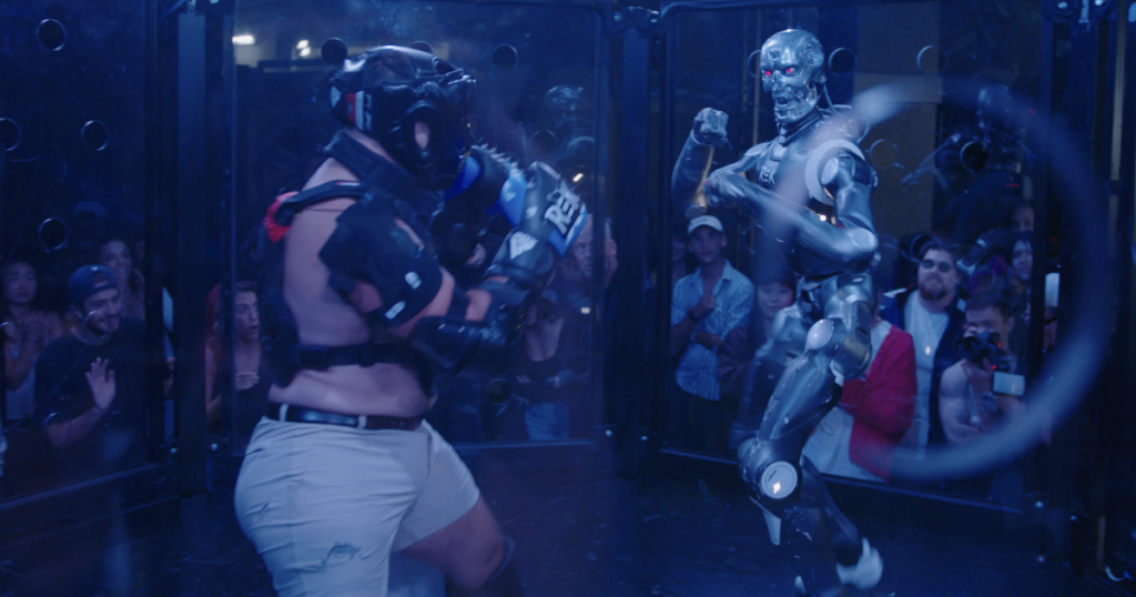 ‘Human vs. Robot’ cage match was a hit. State says event was illegal, but organizers aren’t concerned